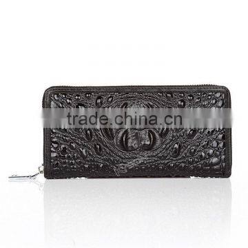 Casual promotional crocodile leather purse