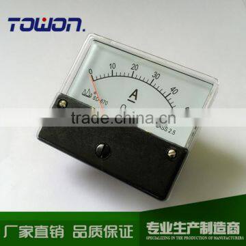 Analog Panel Meter SD-670 DC50A Amp Meter Direct Read With Internal Shunt photo-5