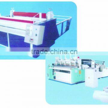 Toilet Paper Rewinder Machine and Perforating Machine