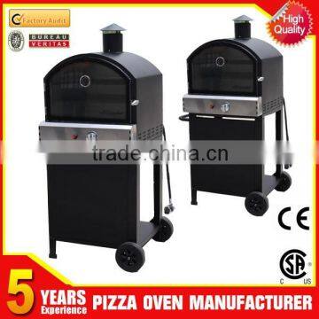 natural gas powered pizza oven