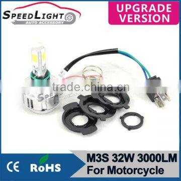 SpeedLight Upgrade Verstion M3S 32W 3000 Lumens Motorcycle LED Headlight 3000LM