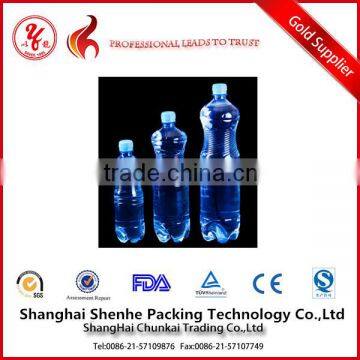 550ml Shanghai PET plastic mineral water bottle