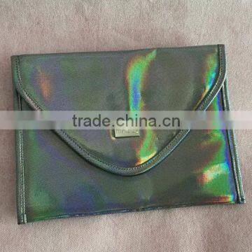 New Style Laser Pu Leather Envelope Clutch bag