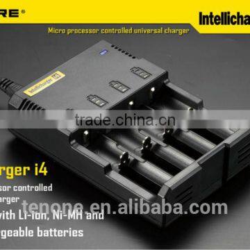 Nitecore battery charger i4 for 18350 and 18650 battery