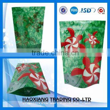 Snack Use and Accept Custom Order stand up zipper bag for food stand up punching bag snack food packaging bag