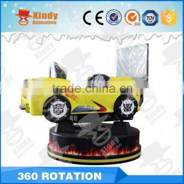 Interactive gaming VR google custom car paint simulator 4d car racing simulator