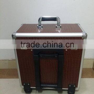 PET Dog Cat GROOMER GROOMING Tool Case Tote Case W/WHEELS Telescoping Handle photo-3