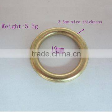 Handbag hardware metal round ring buckle for wholesale Cheap Factory Price