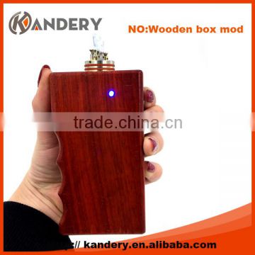 wood box mod with led light KDR 1#