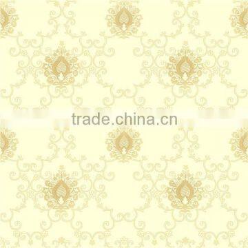 modern style wall paper yellow flower