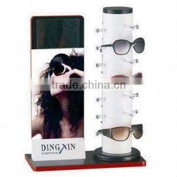 2015 new design eyewear holder acrylic eyeglass display with your own logo