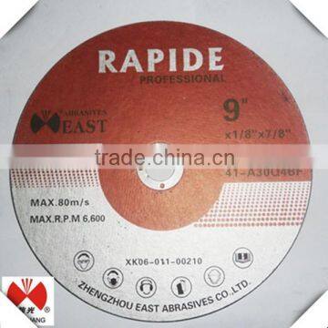 cutting wheels for metal & stone(230*3*22mm)