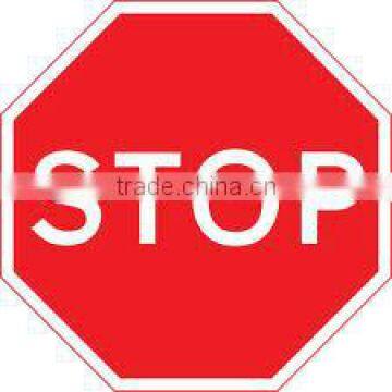 stop sign traffic sign roadway sign roadway safety highway