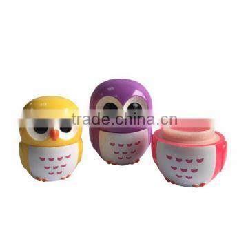 Cute lip balm in owl container