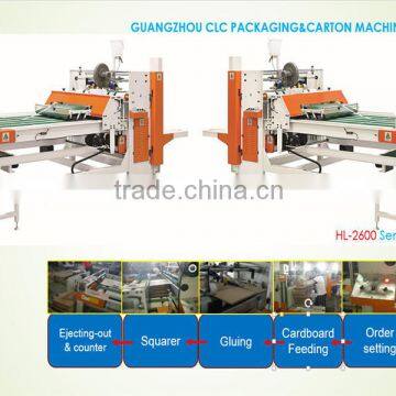 Semi automatic gluing machine/ cardboard glueing machine(HL-2600)