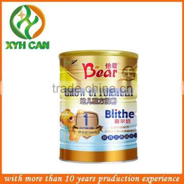 Milk powder tin can