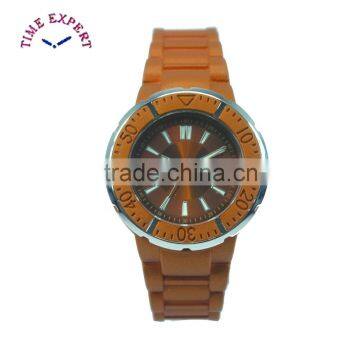 Classic Silicone Women Case and Band Watches for Ladies photo-3