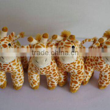 High Quality Cheap Soft Animal Standing Giraffe Plush Doll