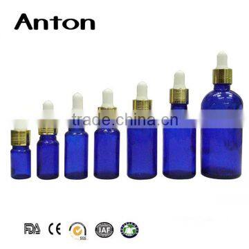 High Quality 5-100ml cobalt blue glass bottle for essential oil