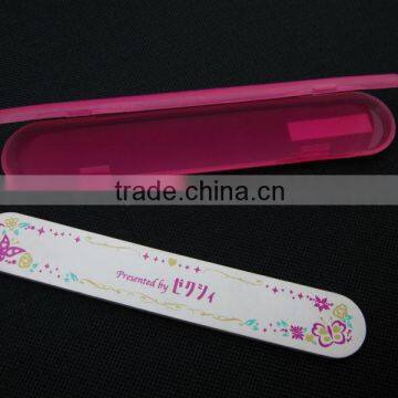 EVA Nail File With Plastic Box Package
