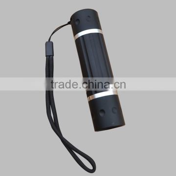 Portable Blink Lamp Aluminium Flashlight Zoomable Led Flash Light Torch LED Flashlight