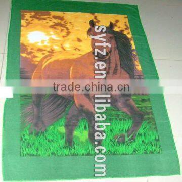 printed beach towel