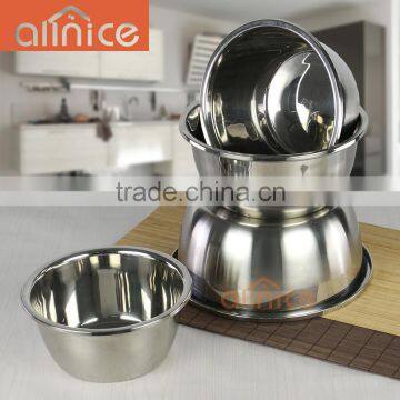 Set of 5 metal chef spice bowl/stainless steel sauce containers/condiment bowl