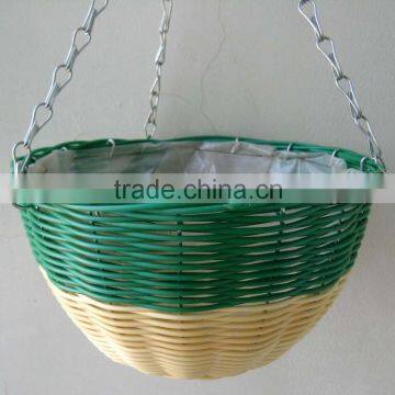 PP Rattan Hanging Baskets for plants