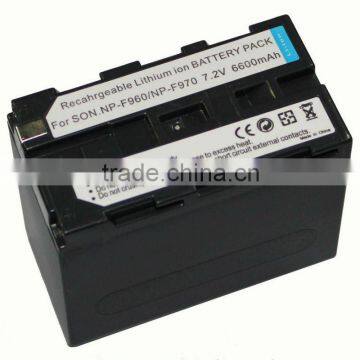 Digital Camera Battery For NP-F960 NP-F970