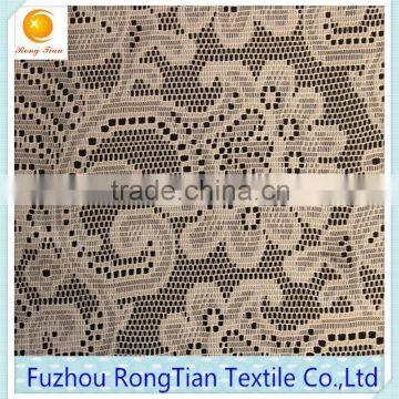 Fashion Cotton Cord Embroidery Floral Lace Fabric for Curtains photo-3