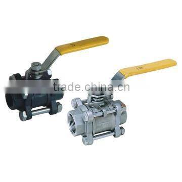 Three-Piece Body Steel Ball Valves