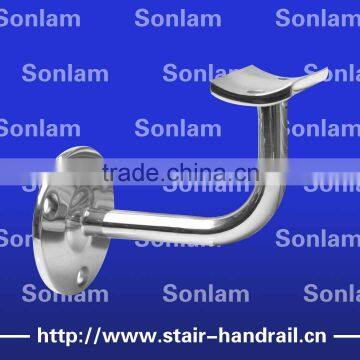 adjustable handrail flat wall bracket for banister