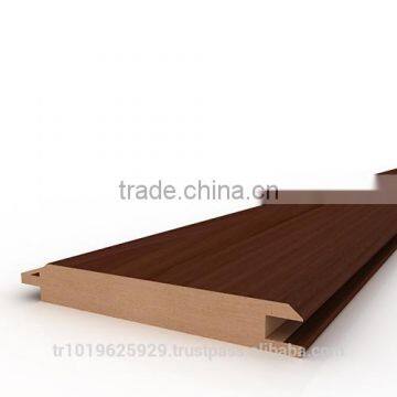 pvc moulding mdf profile for wardrobe door, shutter profile