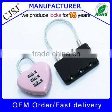 High Security Colorful Digital Combination Cable Lock photo-2