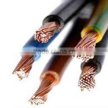 PVC wire 2.5 mm2 4 6 10 16 25mm2 copper electric wiring