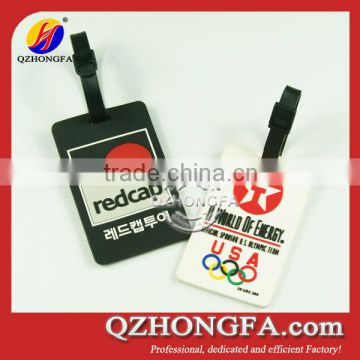 Red Cap Airport Soft PVC Baggage Tag