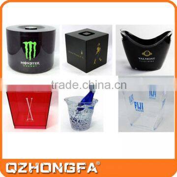 Plastic Battery Light up LED Ice Bucket Illuminated Ice Buckets photo-5