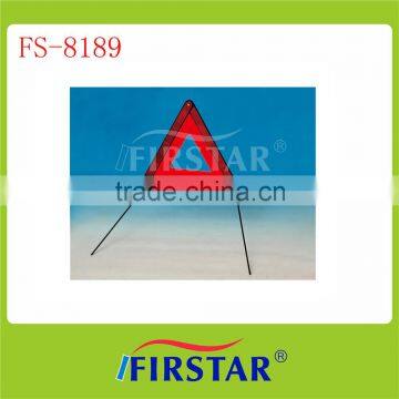 China traffic warning triangle stand