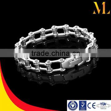 Fashion wholesale stainless steel jewelry, stainless steel men's bracelet MLSS004