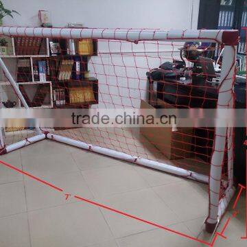 7' x 4' мини-портативный детский футбольный ворота из ПВХ с сеткой для тренировок