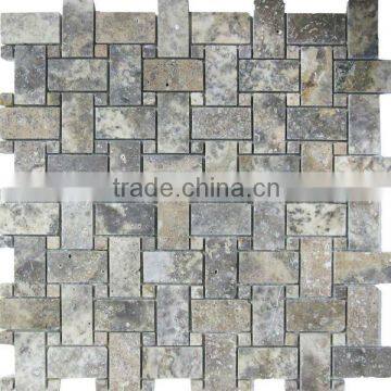 Mosaic floor tile