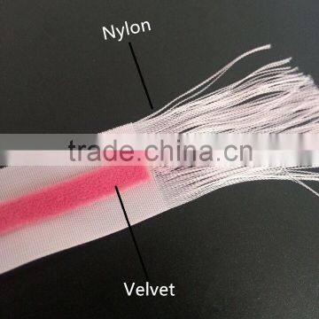 Middle Velvet Ribbon With Mesh photo-2