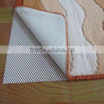 pvc foam mesh non slip rug pad