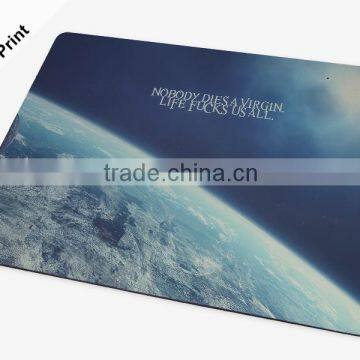 retail good looking heat transfer digital printing rubber mouse pad