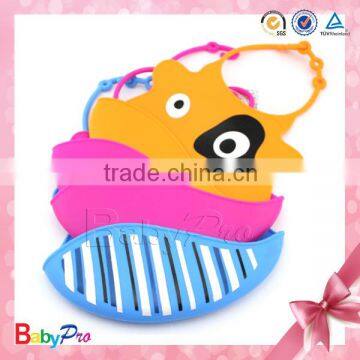 New Products 2015 Innovative Product China Supplier Promotion Item Cute Silicon Baby Bibs Wholesale Baby Bibs photo-2
