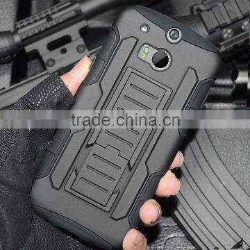 Tough case Future Armor Impact Combo phone Case for HTC ONE M8