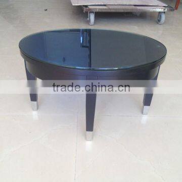 coffee table with glass top