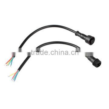 Outdoor Waterproof 4 Pin Connector LED Power Supply Extension Cable 15cm Long for RGB LED Strip