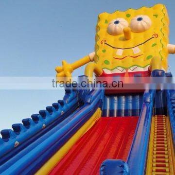 Latest Giant Inflatable Spongebob Theme Giant Slide Game Inflatable Jumping Inflatable Toy for Kids photo-4