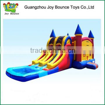 jumping bouncer with water slide inflatable big bounce trampoline